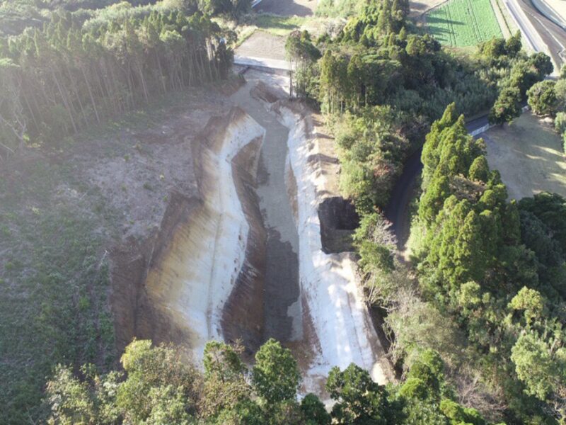 鹿児島220号古里地区(第1工区)改良工事の写真